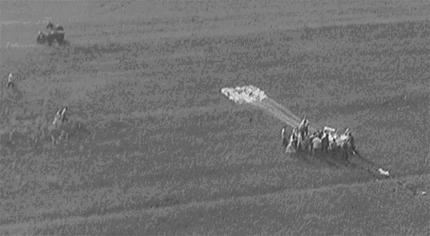 Manhigh 03 - Local de aterragem do voo Manhigh-II a 20 de Agosto de 1957