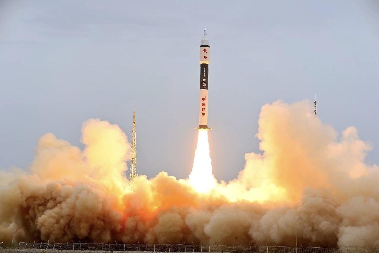 Kuaizhou-11 lança satélites Weili Kongjian desde Jiuquan