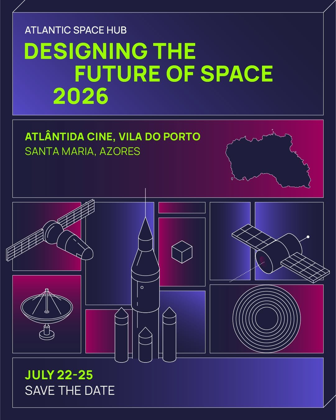 Santa Maria recebe, este verão, a conferência “Atlantic Space Hub: Designing the Future of Space”