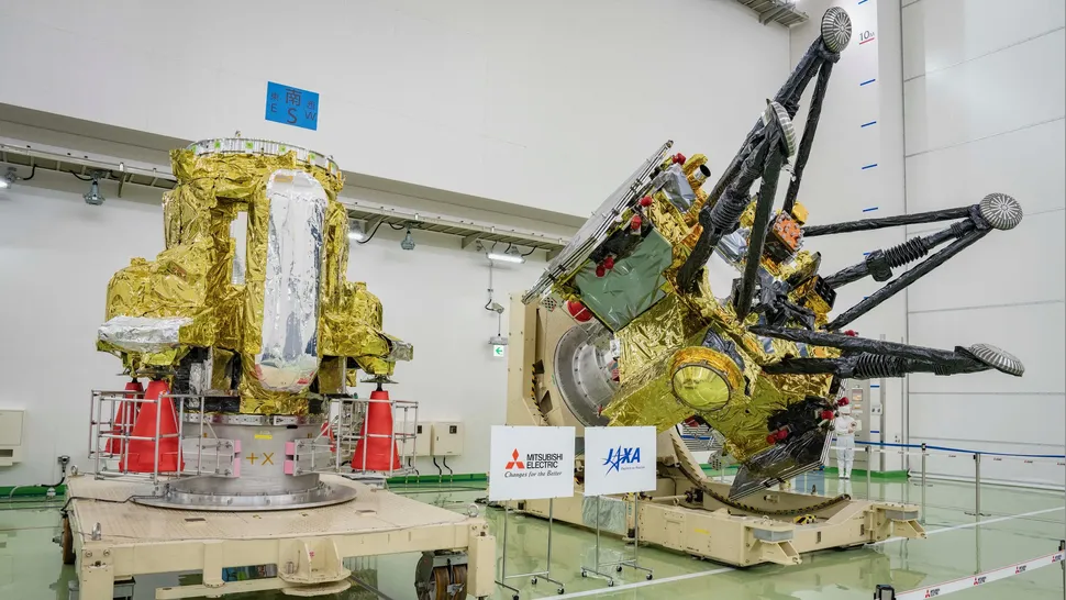 JAXA revela veículos da missão MMX