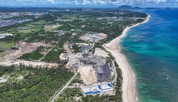 Testes sistemáticos realizados pela primeira vez na área de armazenamento de metano do projeto da Fase II do Centro de Lançamento de Naves Espaciais Comerciais de Hainan