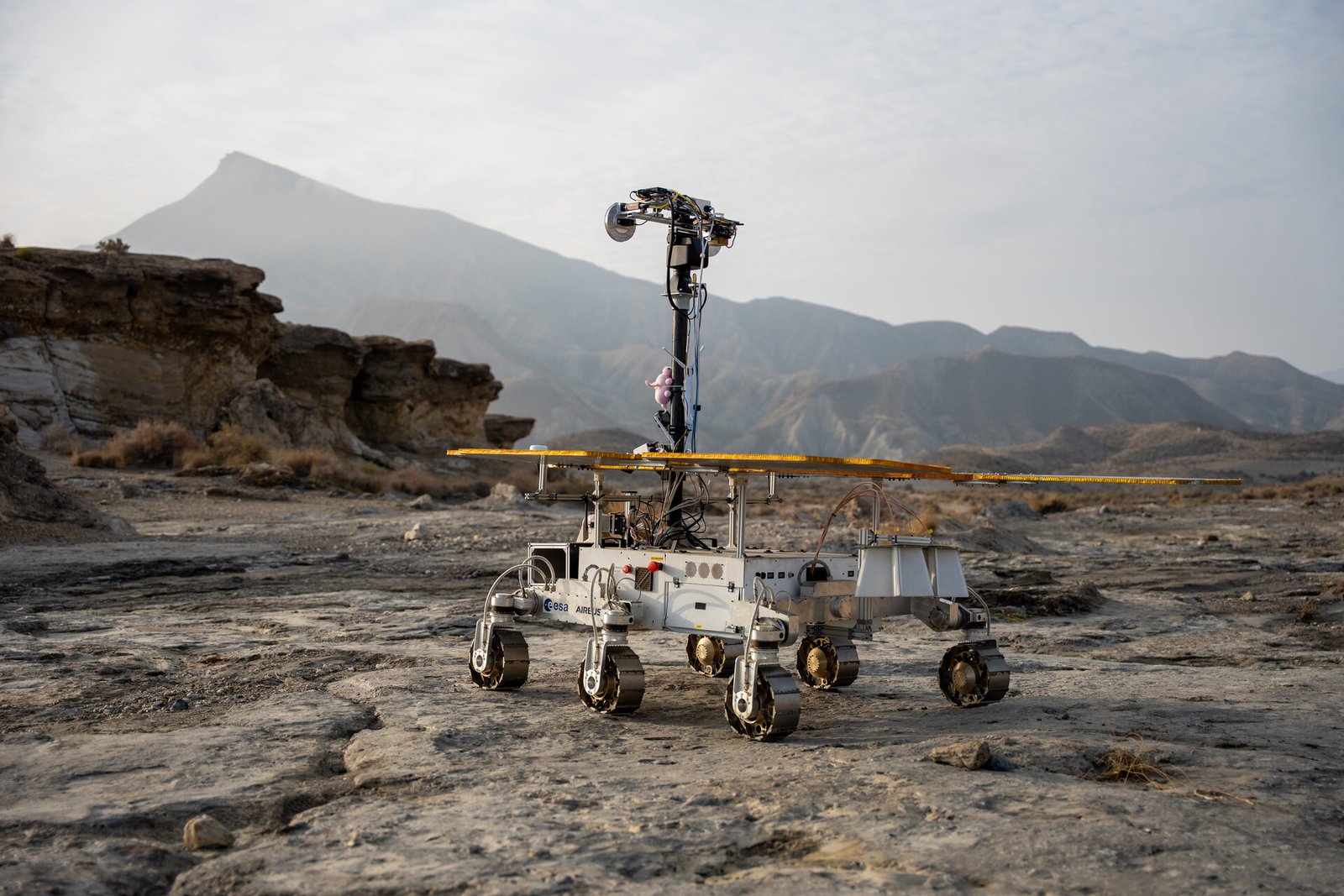 Rover europeu para Marte treina no deserto