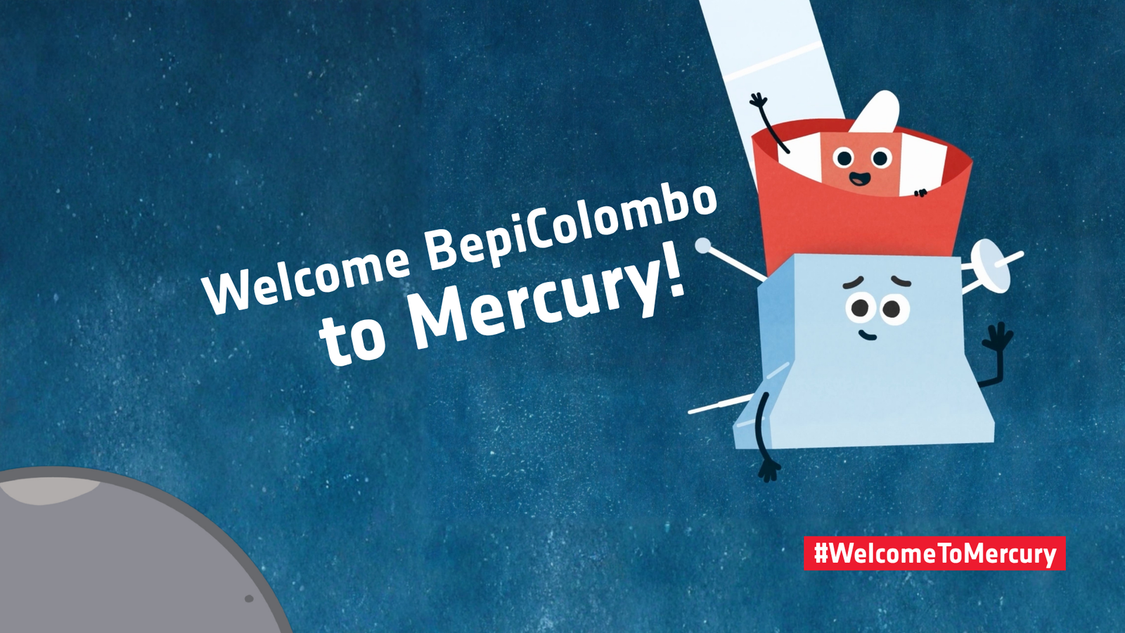 Ganhe uma viagem à ESA para testemunhar a chegada da BepiColombo a Mercúrio!